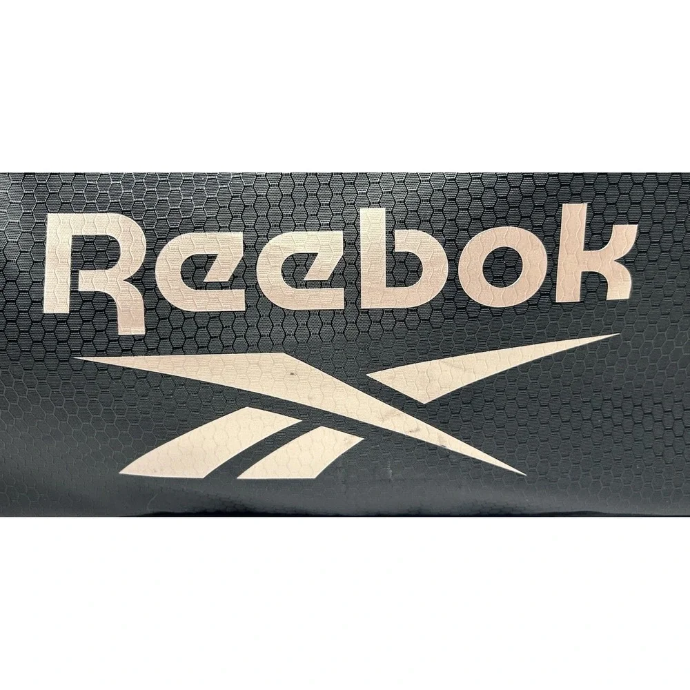 Reebok Duffel Bag Sports Gym Lightweight‎ Black With Rose Gold Logo